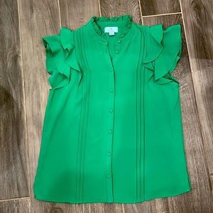 Green Blouse Size M